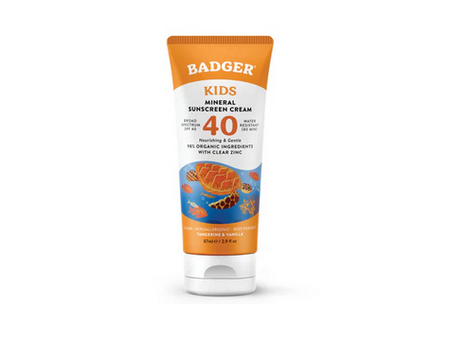 Badger Kids Clear Sunscreen SPF40 2.9oz