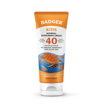 Badger Kids Clear Sunscreen SPF40 2.9oz