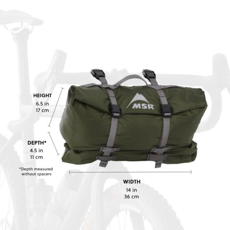 MSR MSR Hubba Hubba Bikepack Tent Green 1-Person