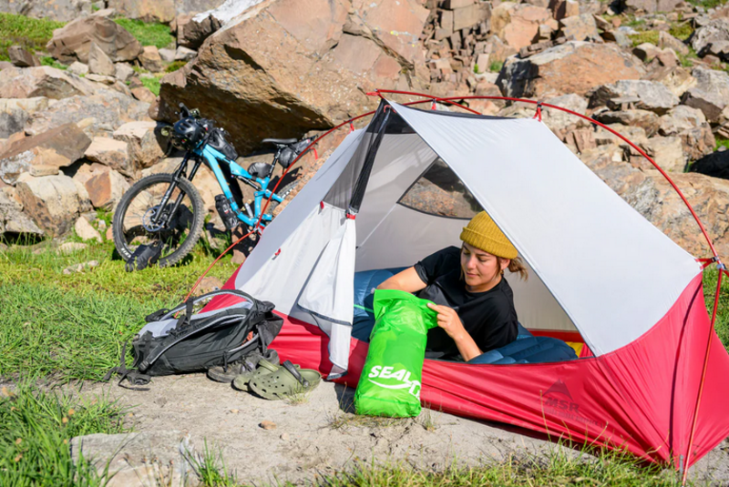 Therm-a-Rest Hubba Hubba Bikepack Tent Green 1-Person - The