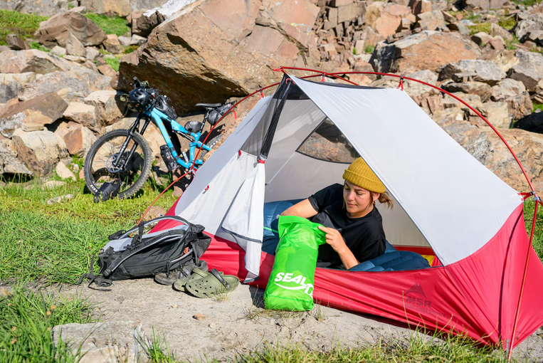 MSR MSR Hubba Hubba Bikepack Tent Green 1-Person
