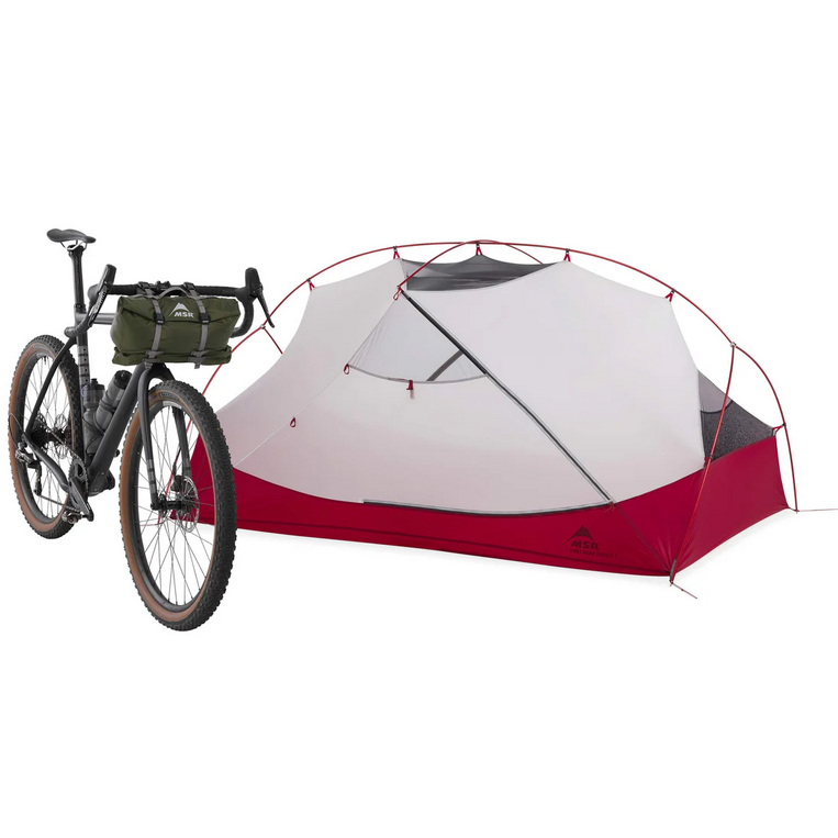 MSR MSR Hubba Hubba Bikepacking Tent Green 2-Person