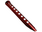 MSR MSR Blizzard Tent Stakes, 4 Stakes, Red