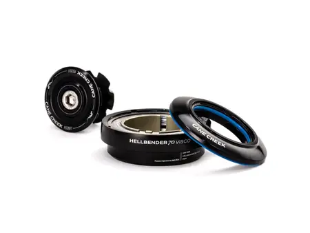 Cane Creek Cane Creek Hellbender 70 Visco Lower Headset - ZS56/40-H8, Mid Tune, Black