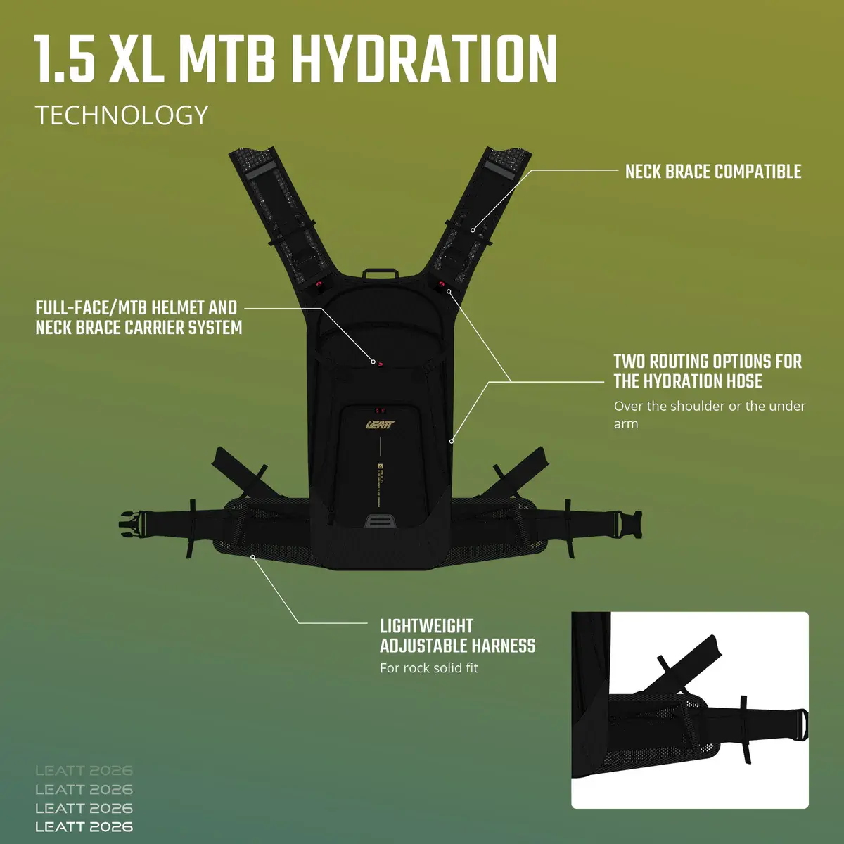 Leatt Leatt Hydration MTB XL 1.5 Backpack