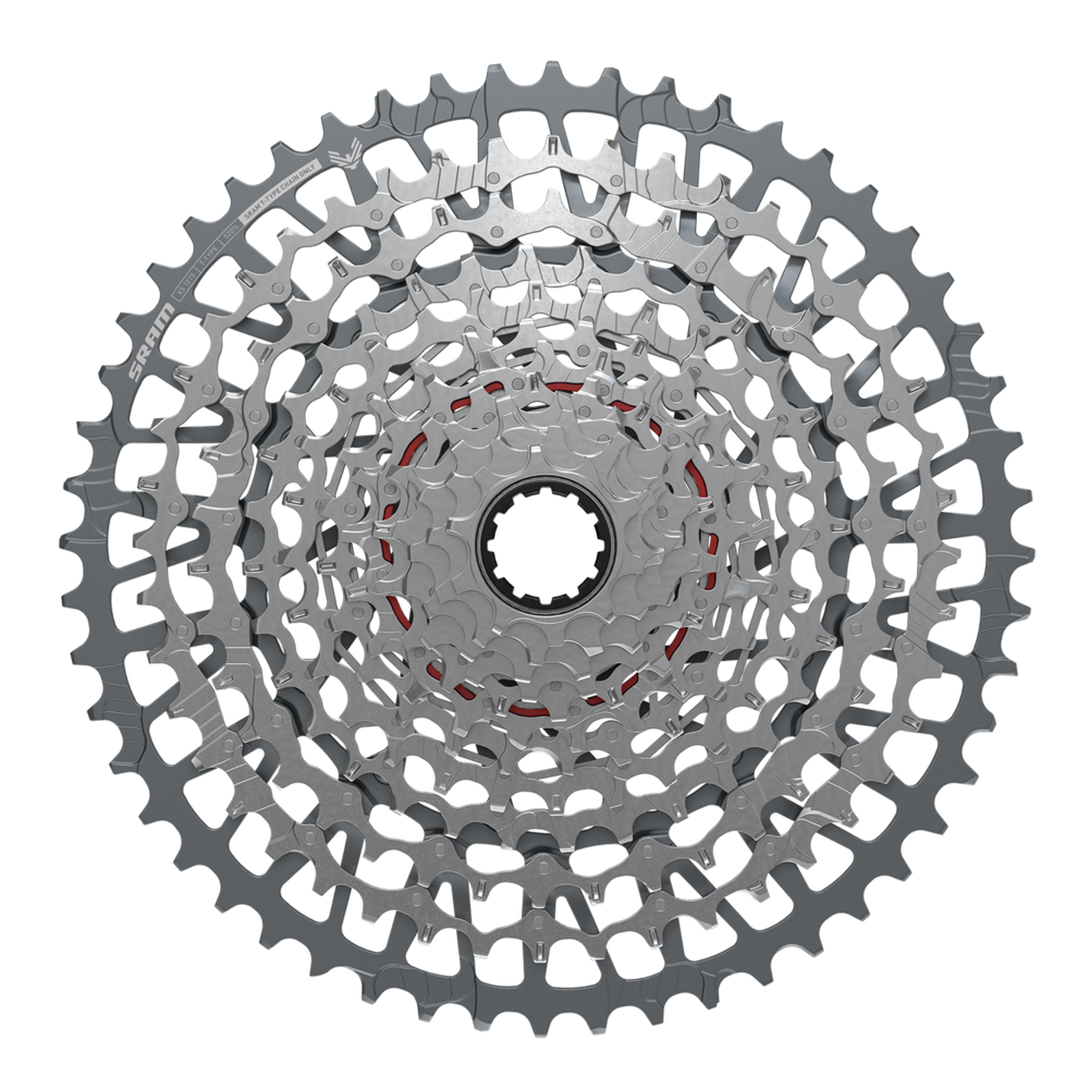 SRAM SRAM GX Eagle T-Type XS-1275 Cassette - 12-Speed, 10-52t, For XD Driver, Silver