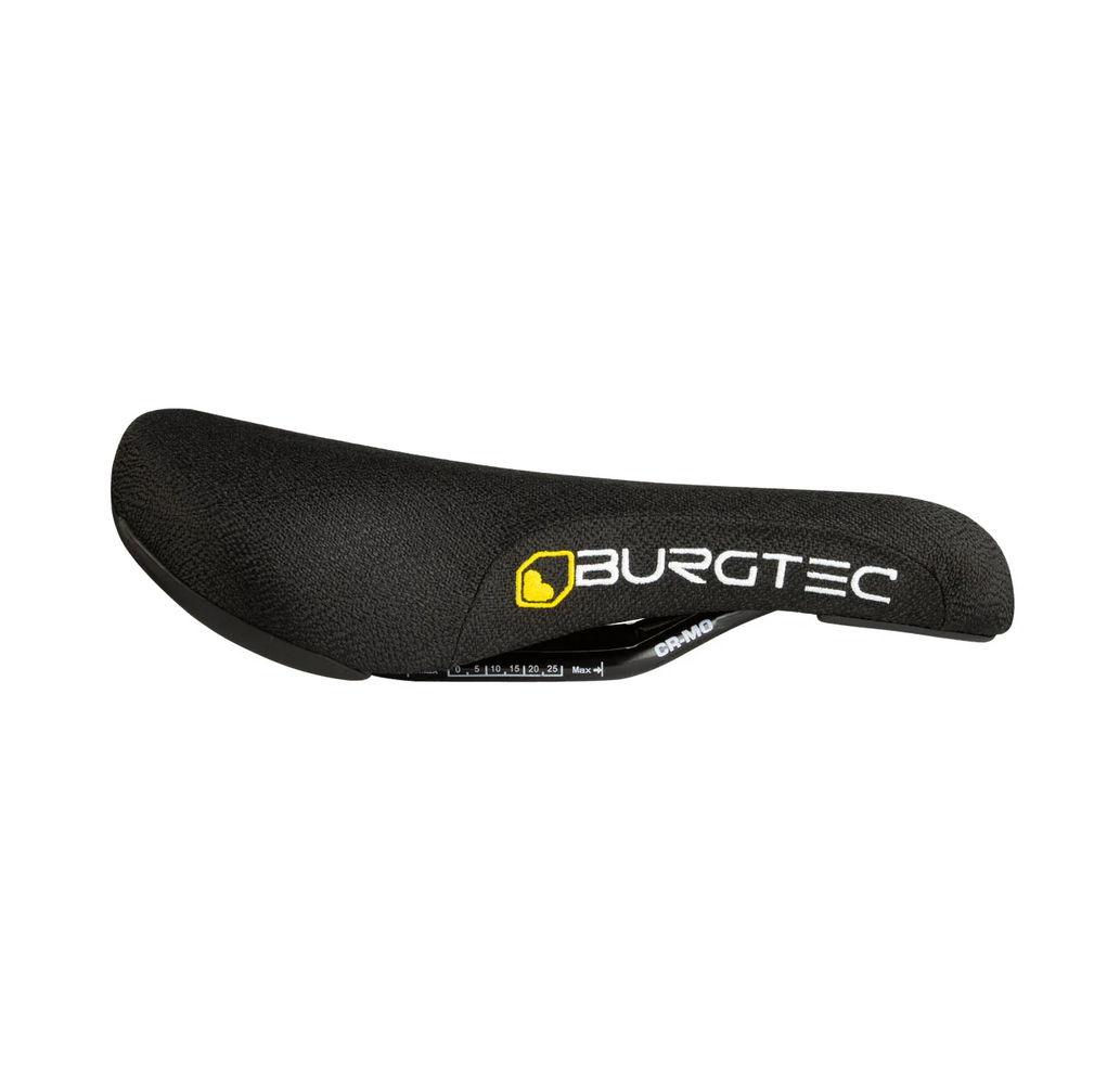 Burgtec Burgtec The Cloud Boost Saddle, Cromo Rail/Plastic Base