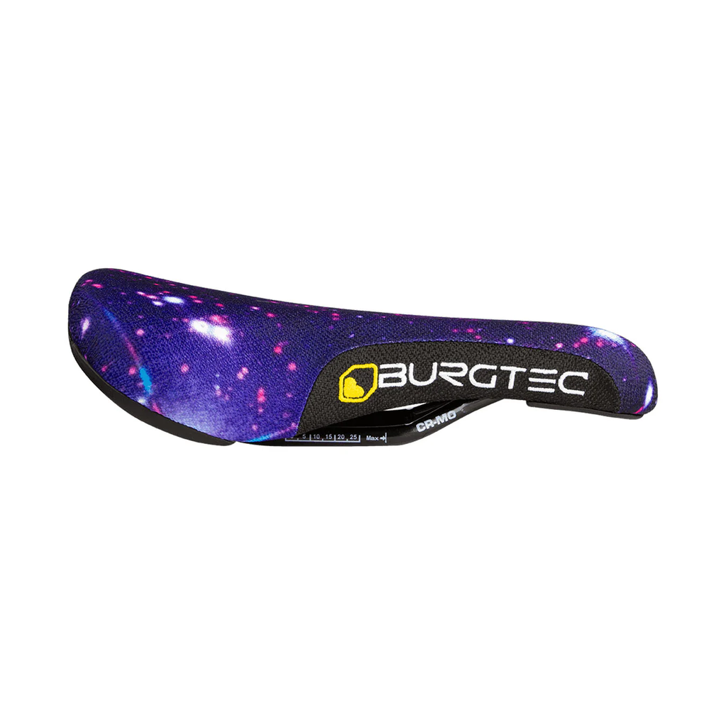 Burgtec Burgtec The Cloud Boost Saddle, Cromo Rail/Plastic Base