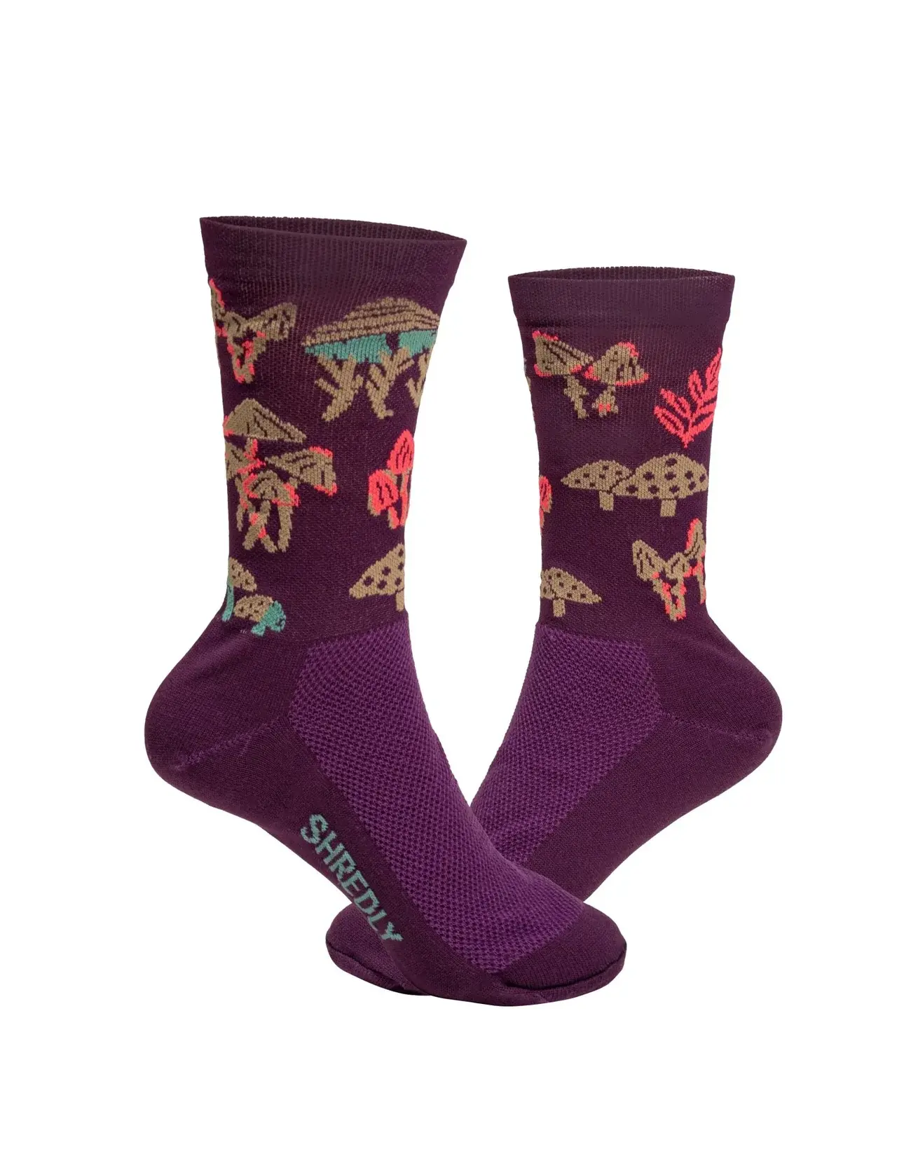 Shredly Shredly W's Explorer Crew Sock 6"