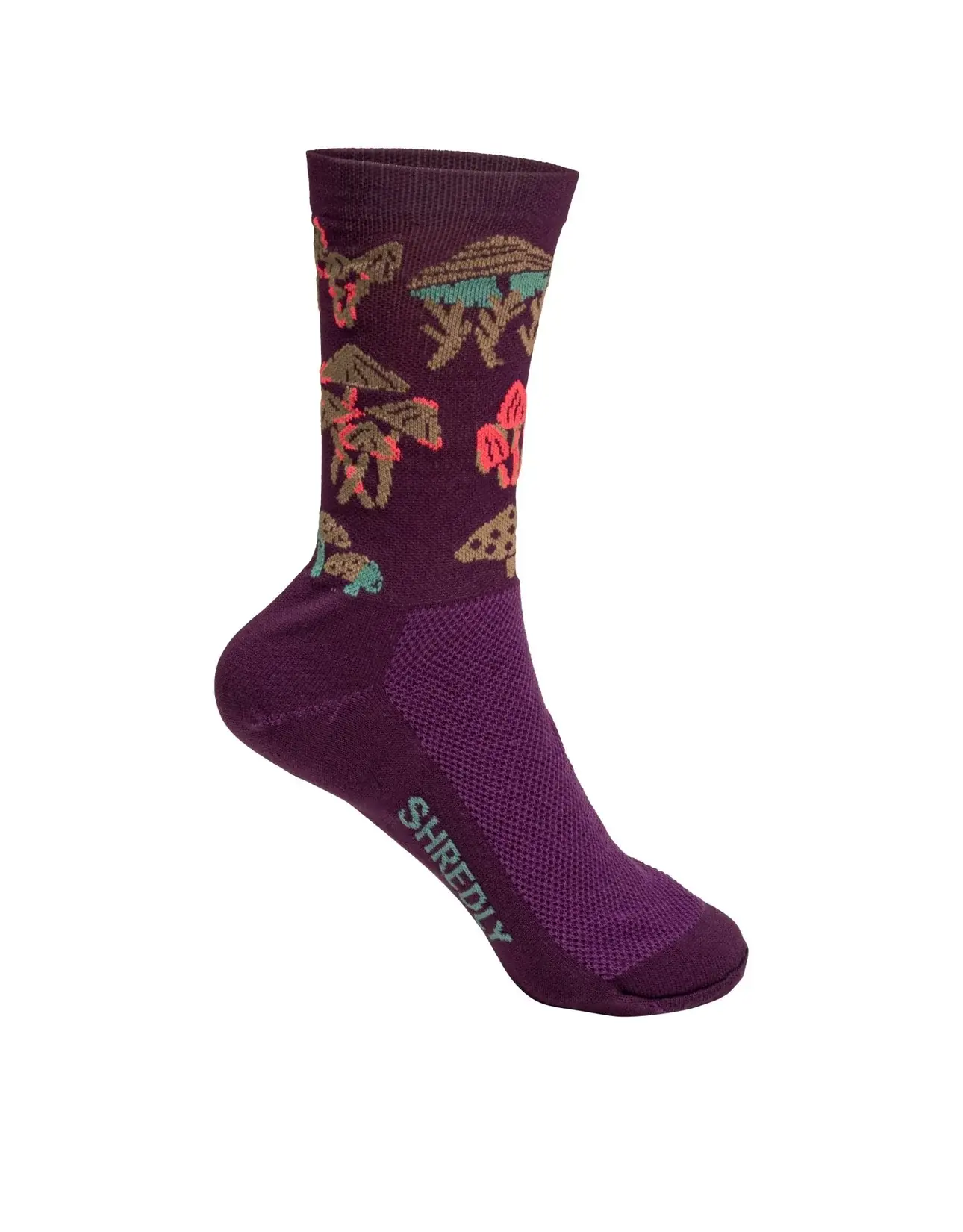 Shredly Shredly W's Explorer Crew Sock 6"