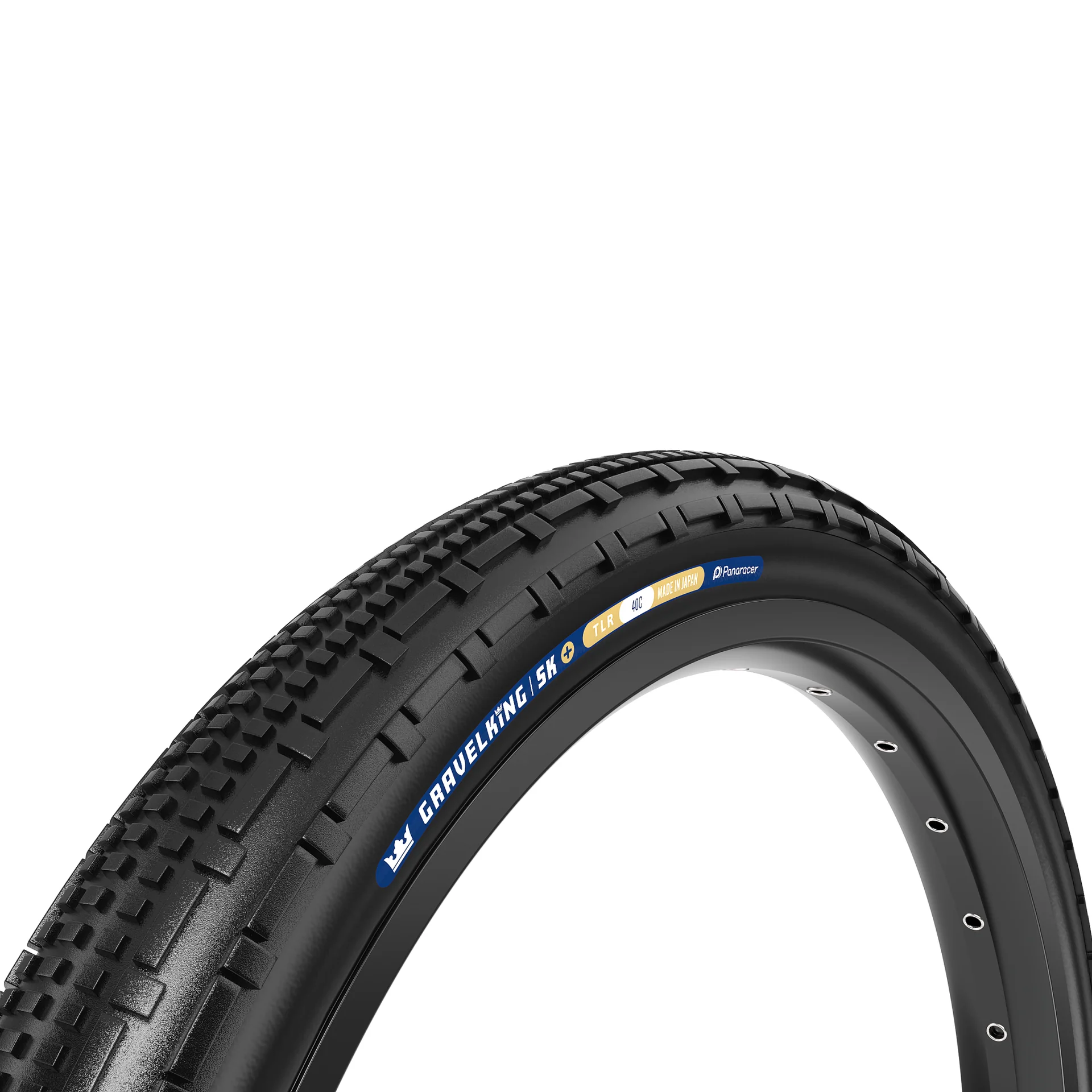 Panaracer GravelKing SK Plus Folding Gravel Tire 700x45C Black/Brown