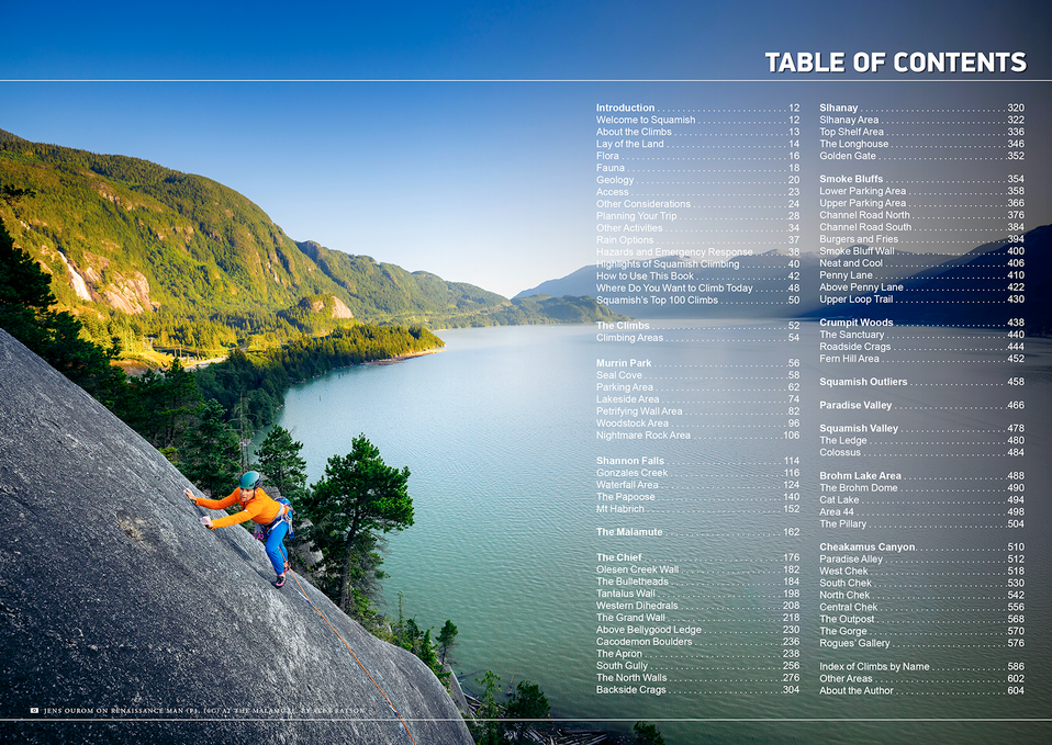 Quickdraw Publications Squamish Select: 5th Edition by Marc Boudon