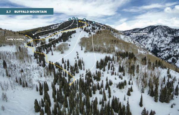Beacon Guidebooks Backcountry Sled-Skiing Buffalo Pass, Colorado