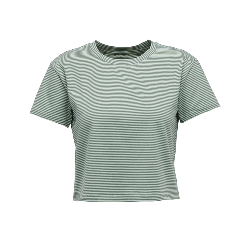 Black Diamond Black Diamond W's BD Stripe Crop Short Sleeve Tee