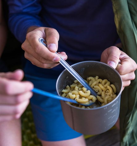Olicamp Long Titanium Spoon Blue