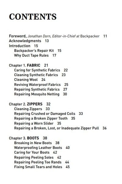 Mountaineers Books Don't Forget the Duct Tape: Tips & Tricks For Repairing & Maintaining Outdoor & Travel Gear 2nd Edition Book