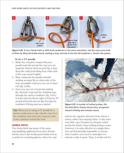 Mountaineers Books Glacier Climbing & Crevasse Rescue: Essential Skills for Snow Travel Book