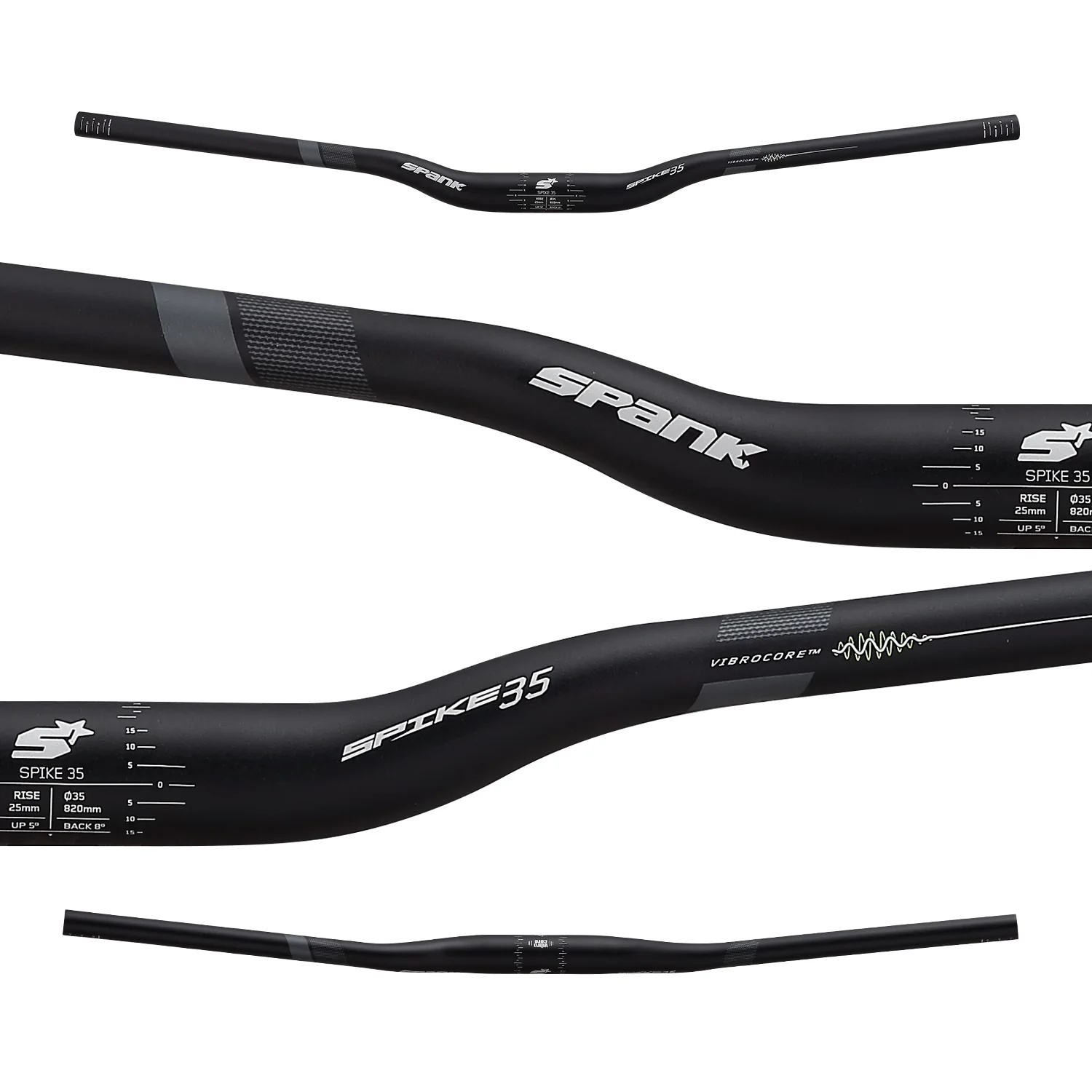 Spank Spank Spike 35 Vibrocore Riser Handlebar