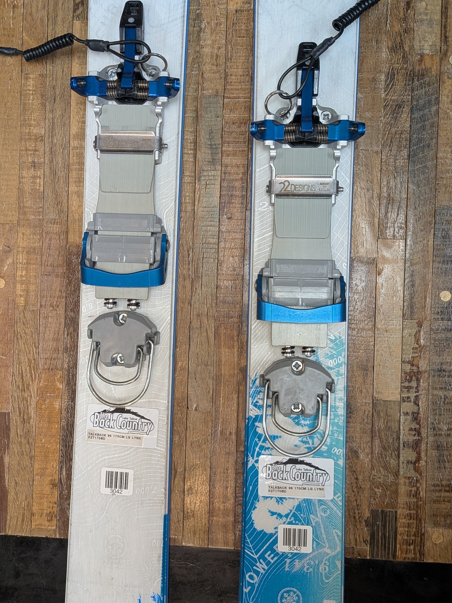 K2 USED K2 Talkback 96 170cm + 22 Designs links telemark binding