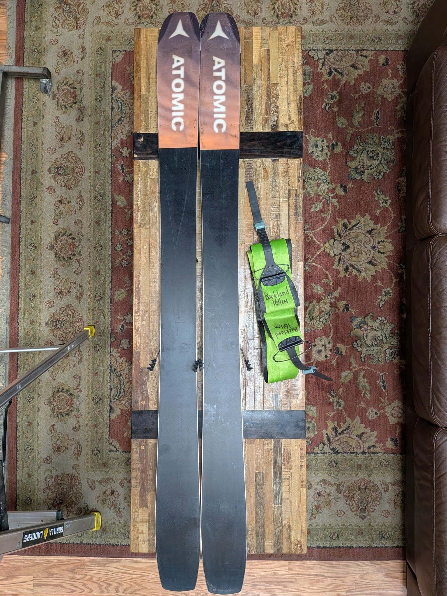 Atomic USED Atomic Backland 98 164cm Dynafit Rotation BD Glidelite Skins
