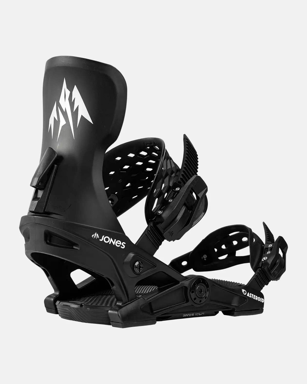 Jones Jones Youth Asteroid Snowboard Bindings Eclipse Black Small