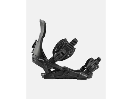 Jones Jones Youth Asteroid Snowboard Bindings Eclipse Black Small