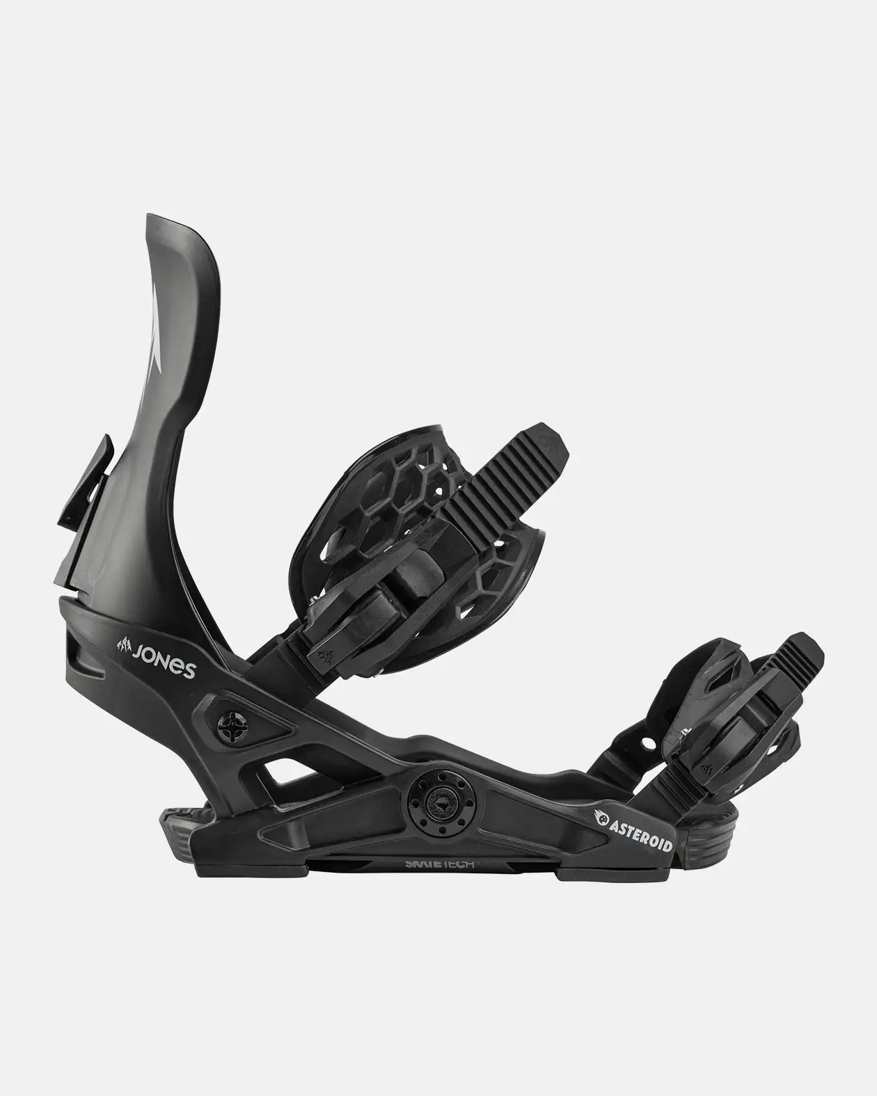 Jones Jones Youth Asteroid Snowboard Bindings Eclipse Black Small