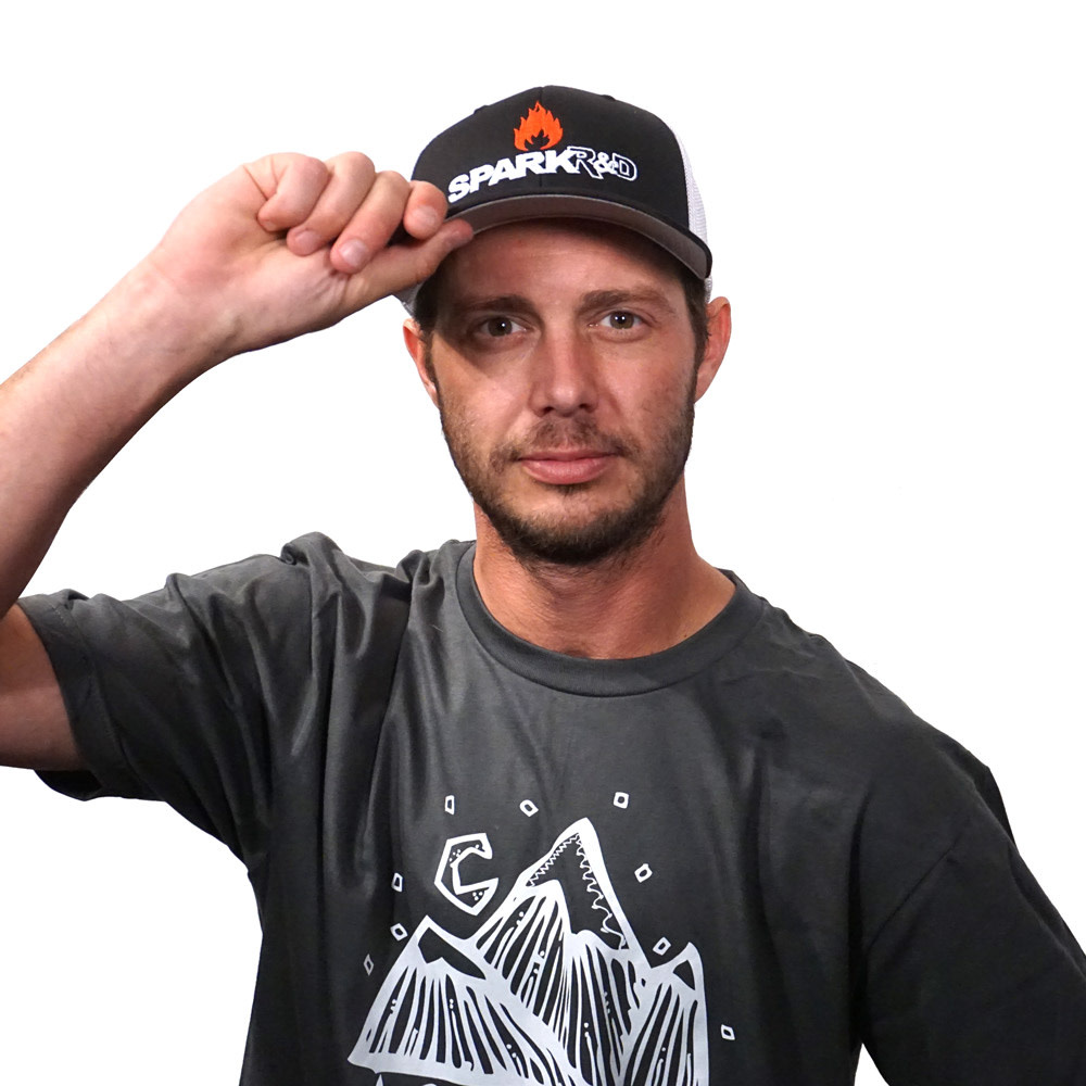 Spark R&D Spark R&D Logo Hat Black|White