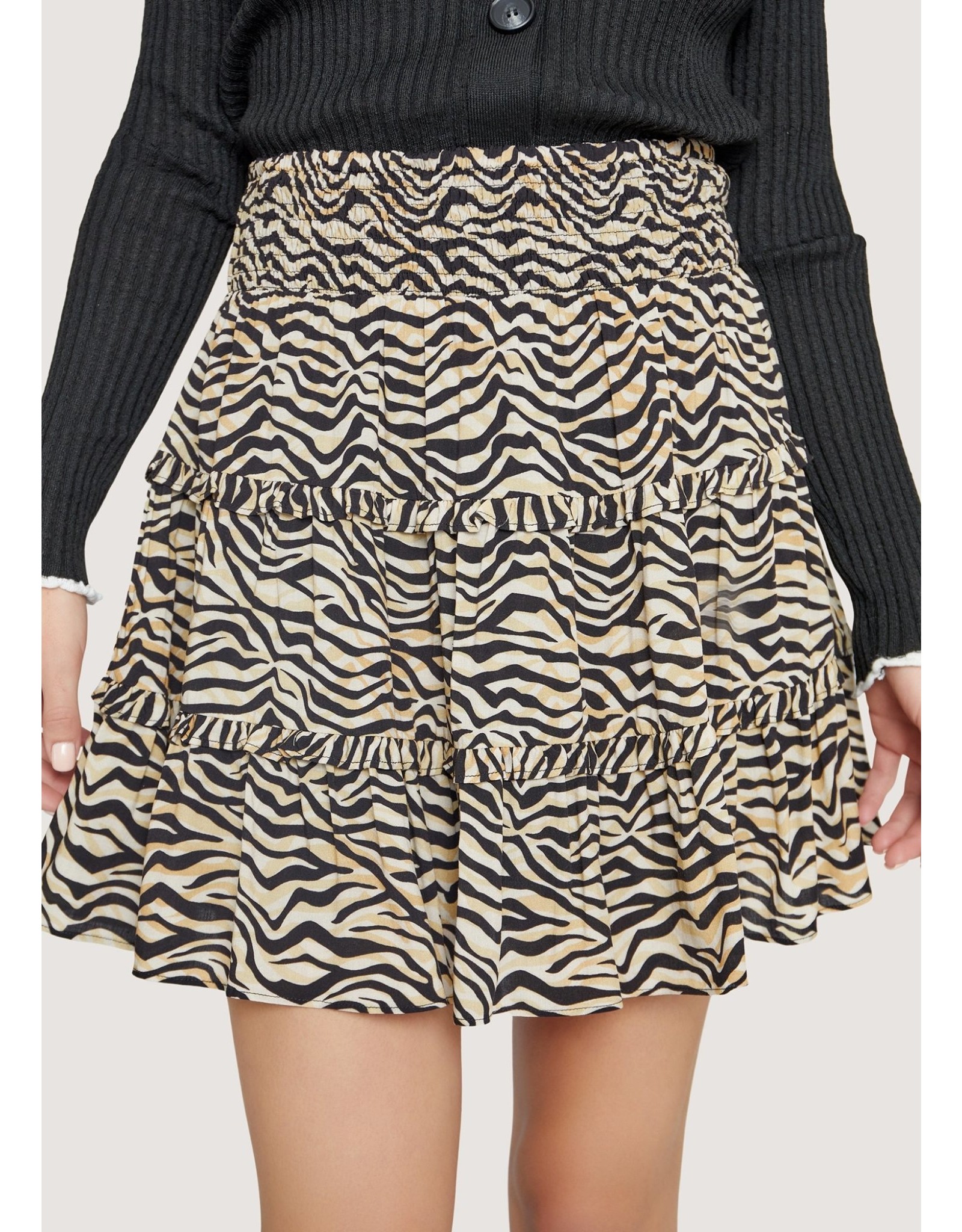 Lost + Wander Can't Be Tamed Mini Skirt