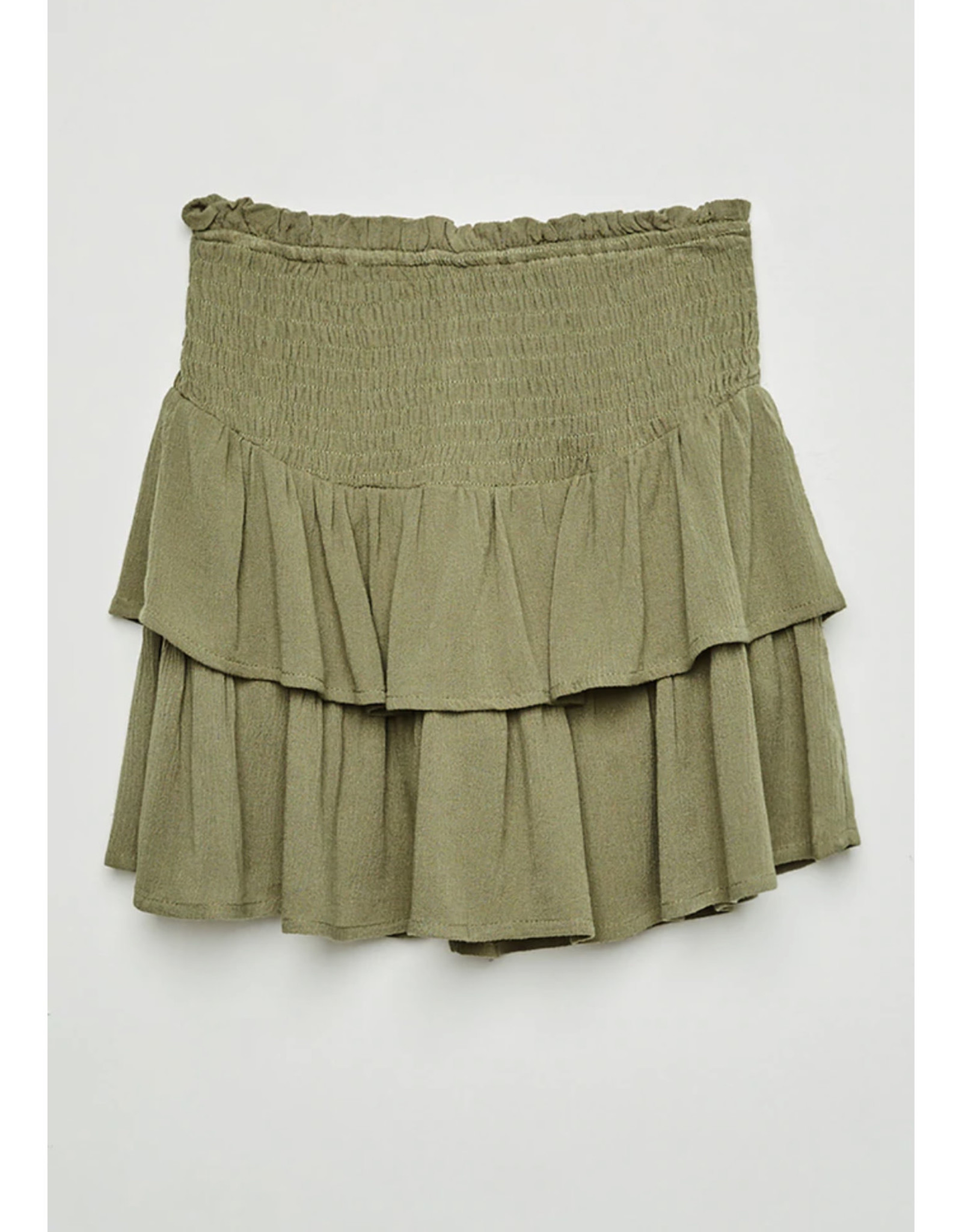 Hayden Tiered Mini Skirt