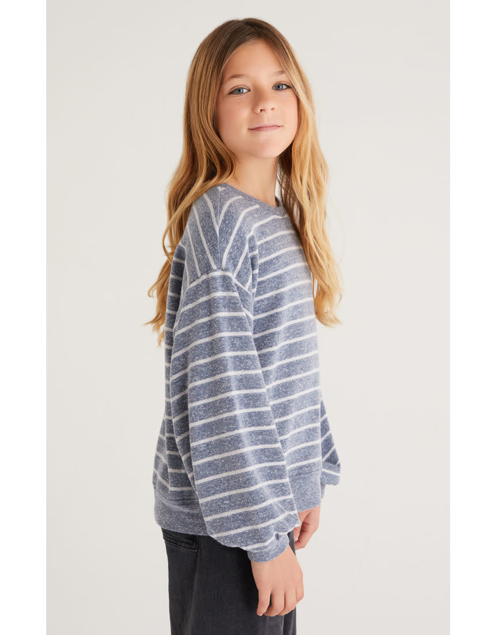 Z Supply Harper Stripe Sweatshirt