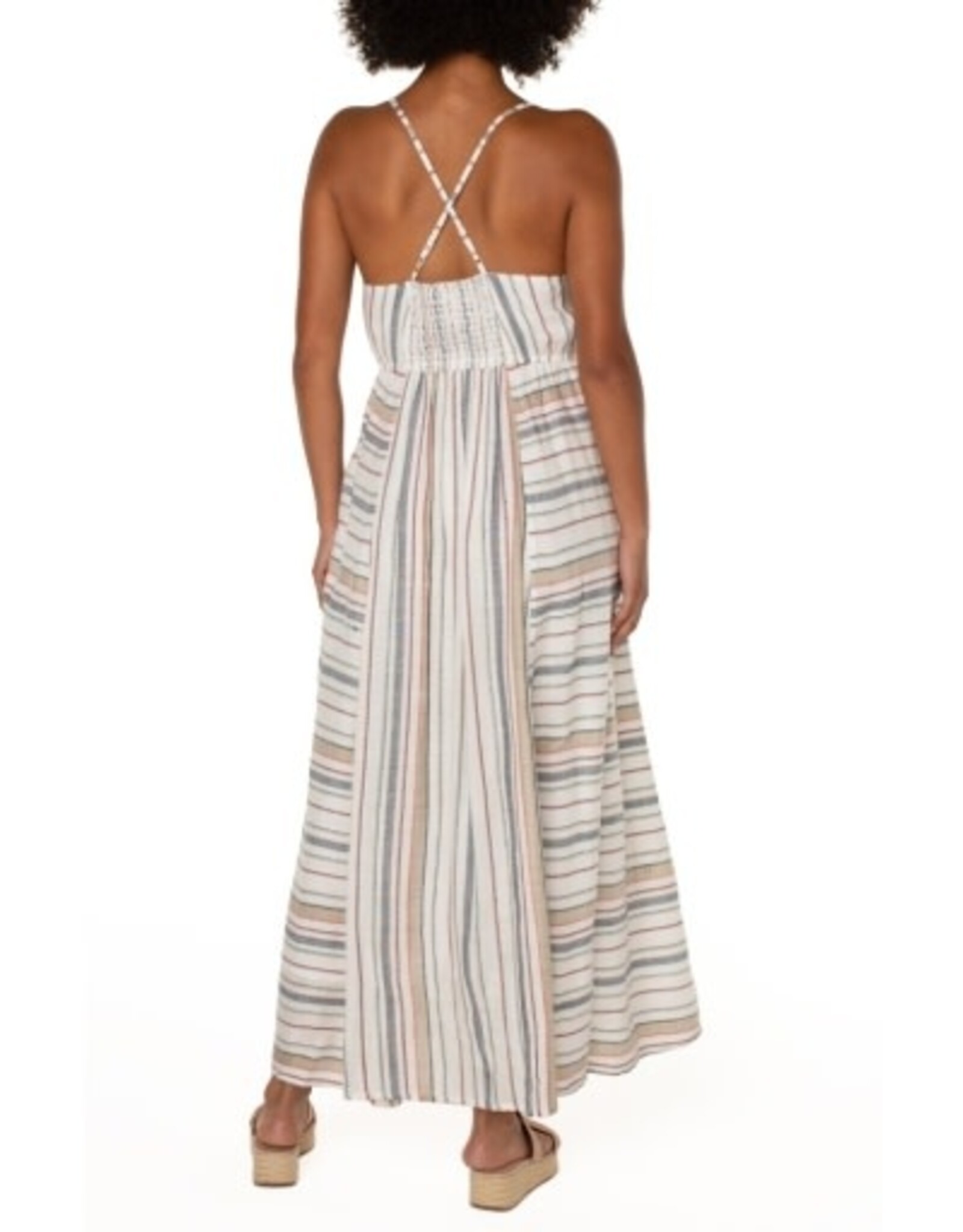 Liverpool Los Angeles Maxi Dress with Smocked Back