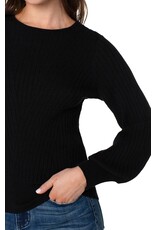 Liverpool Crew Neck Sweater with Transfer Rib Detail