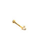 PARÉ Bijou corporel Helix Triangle Or 14K avec Cubique zirconium