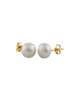 PARÉ Boucles d'oreilles Stud Perles d'eau douce Or 14K