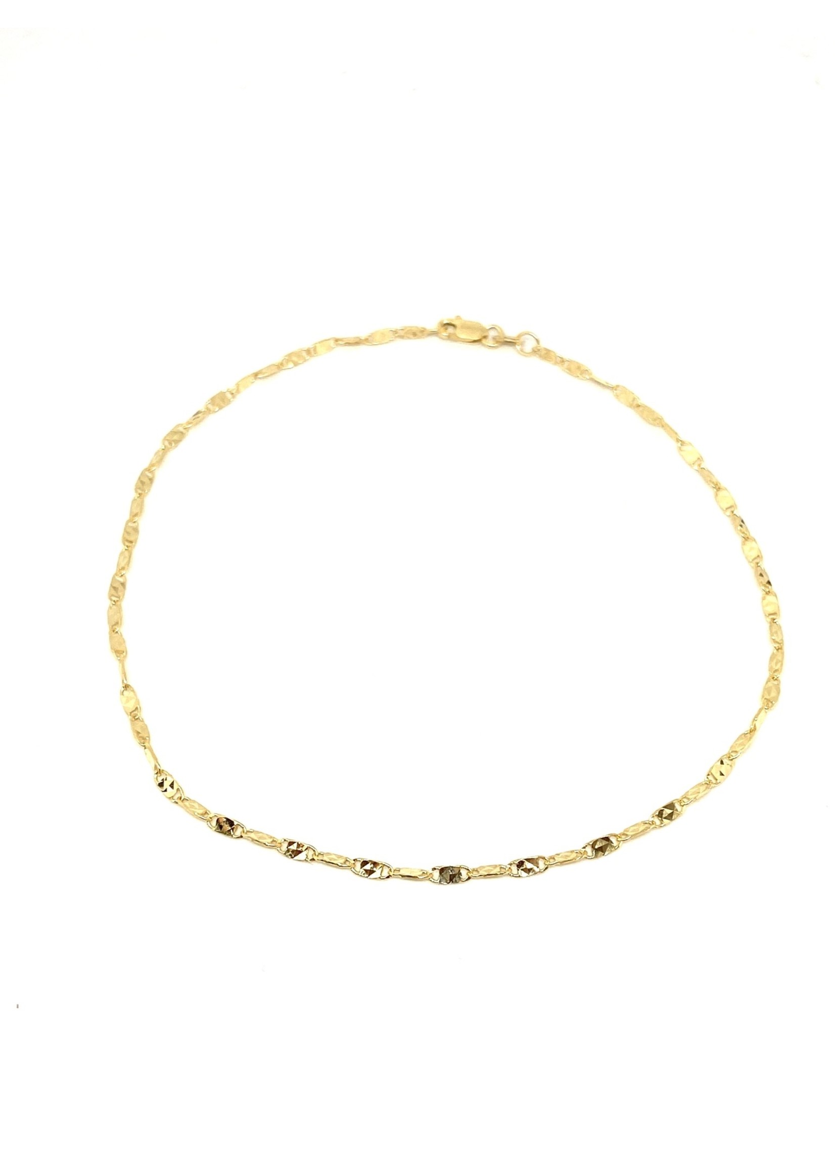 PARÉ Chaine cheville LPDX 10K or jaune