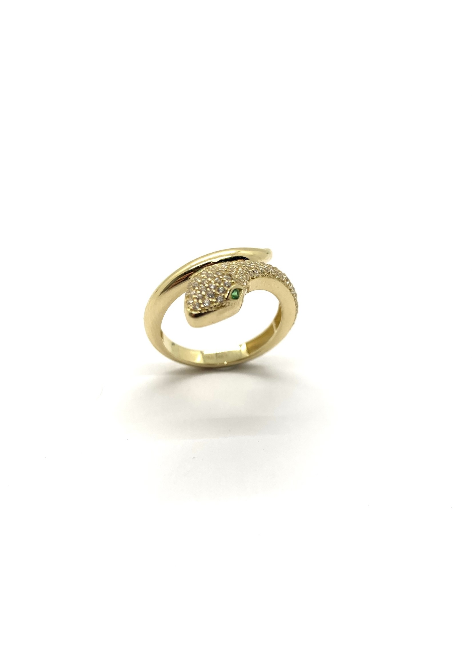 Bague serpent or 10K