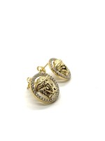 Boucles d'oreilles stud Versace Or 10K