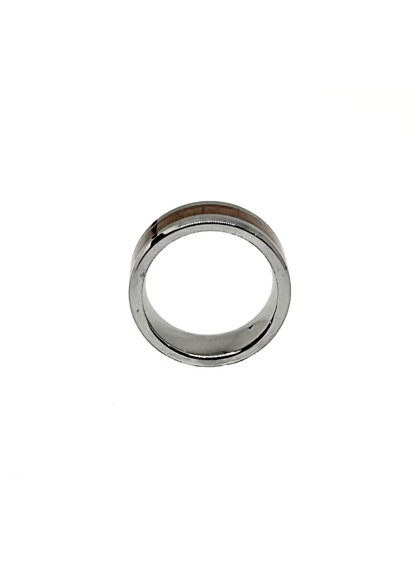 PARÉ Jonc tungsten avec bois de Koa