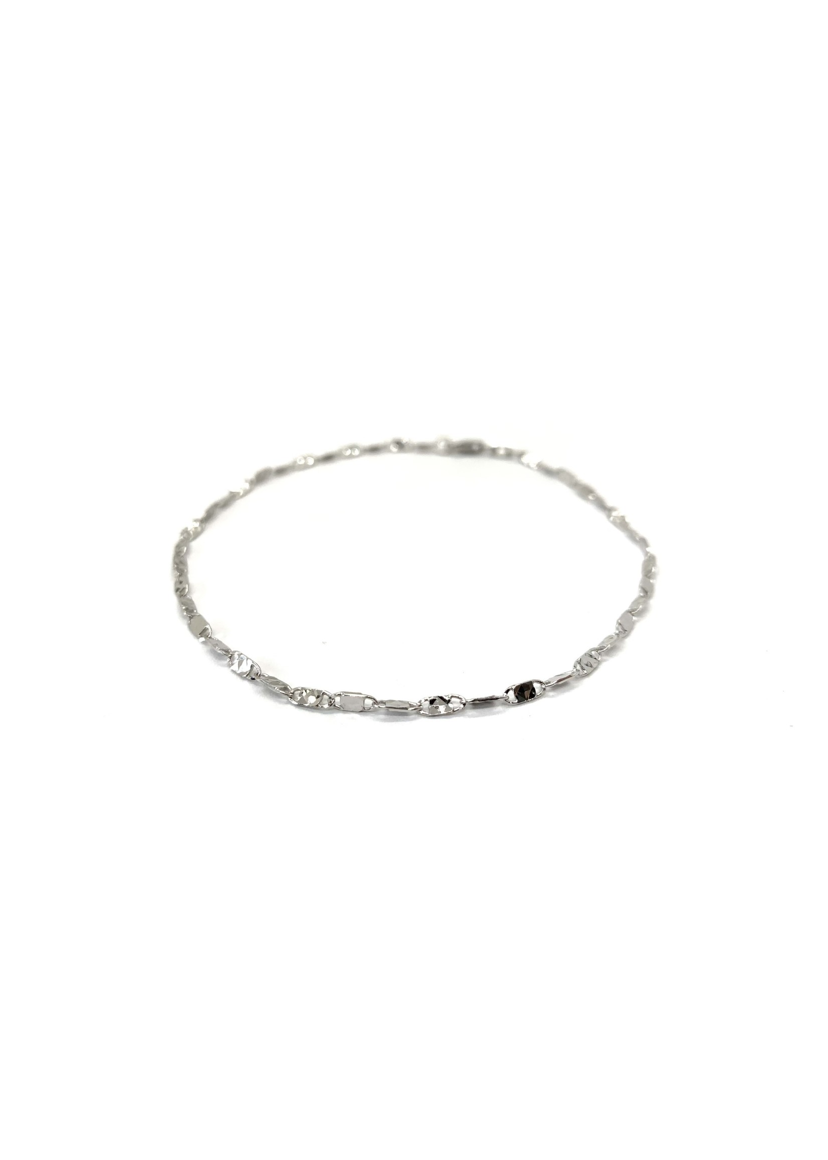 PARÉ Bracelet LDPX Or blanc 10K
