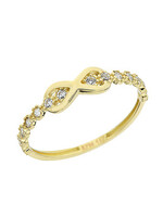 PARÉ Bague délicate signe infini Or 10K