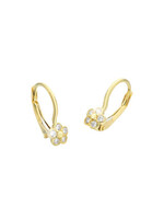 PARÉ Boucles d’oreilles fleurs Or 10K