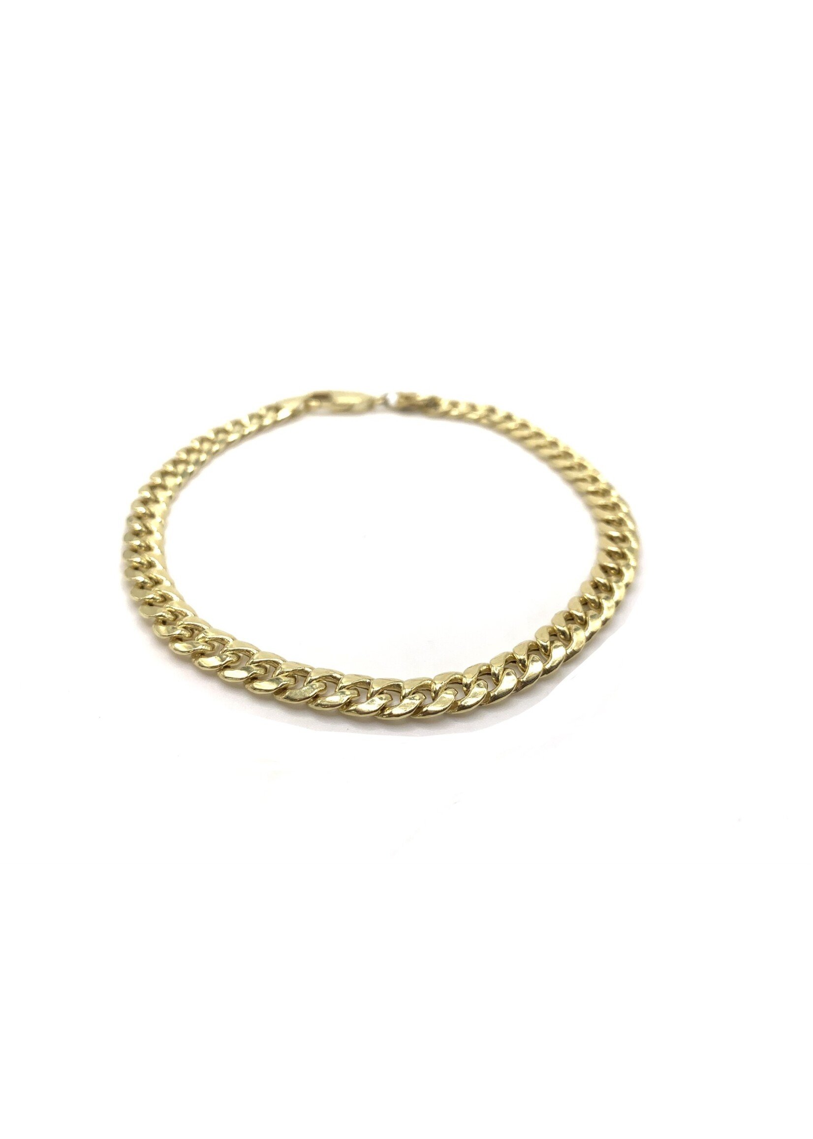 PARÉ Bracelet Gourmette Or 10K