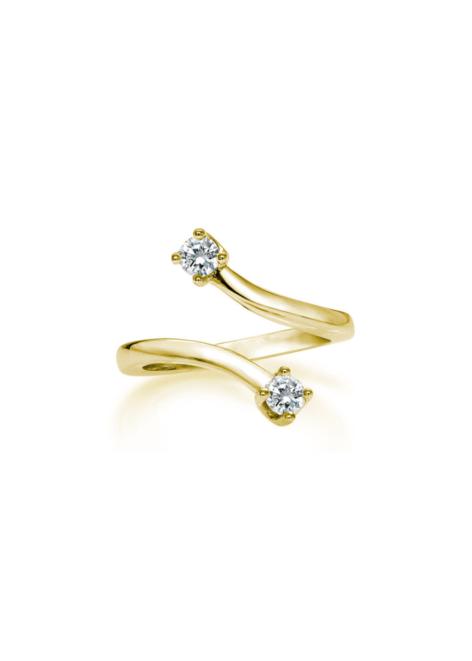LokÜs LokÜs Stella bague de phalange en Or 10k