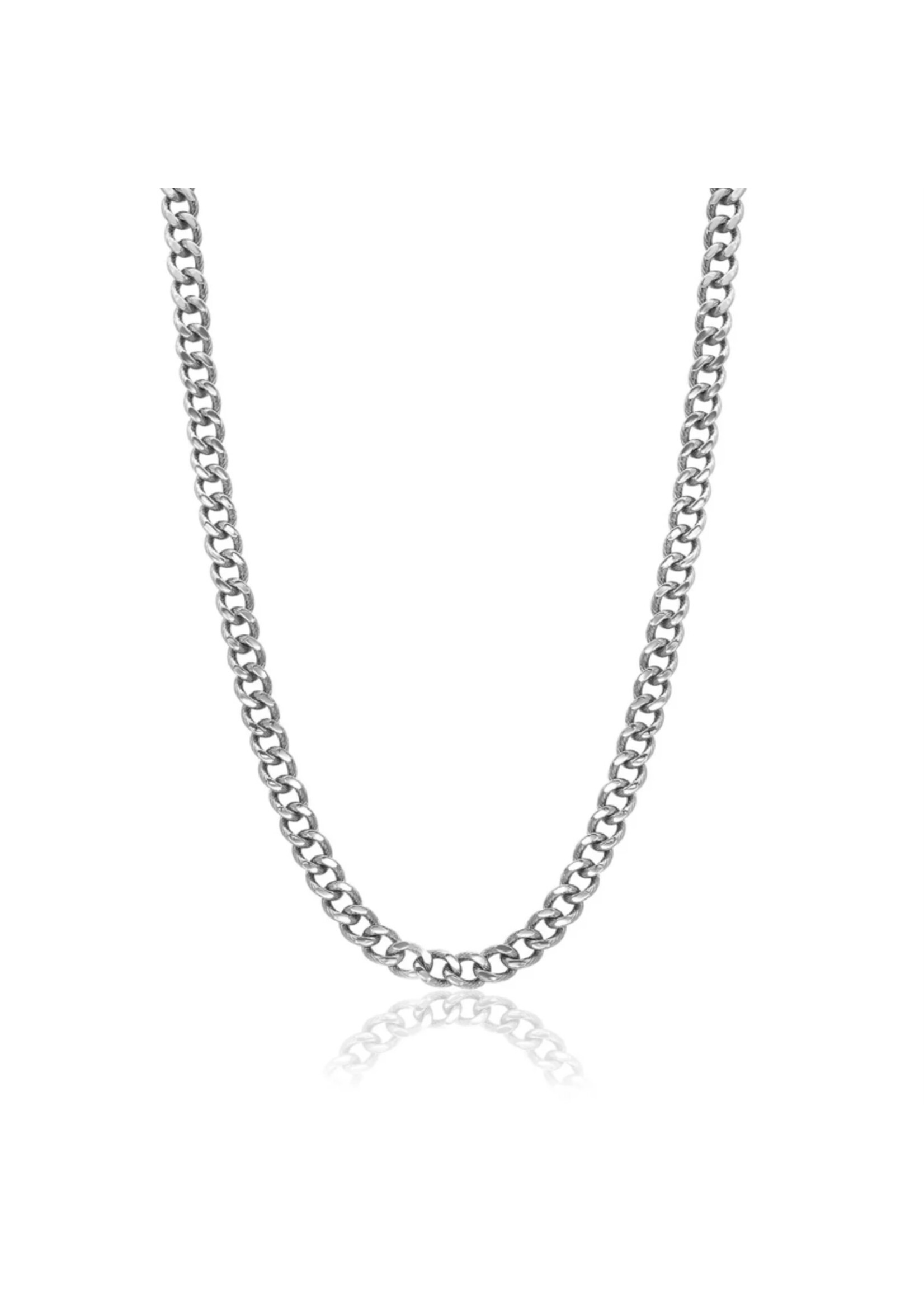 PARÉ Chaîne gourmette stainless steel