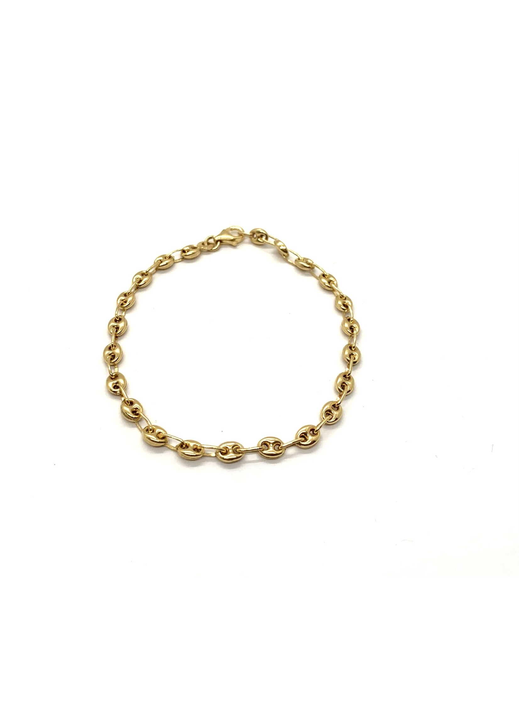 PARÉ Bracelet gucci grain de café 10K