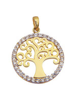 PARÉ Pendentif arbre de vie Or 10K