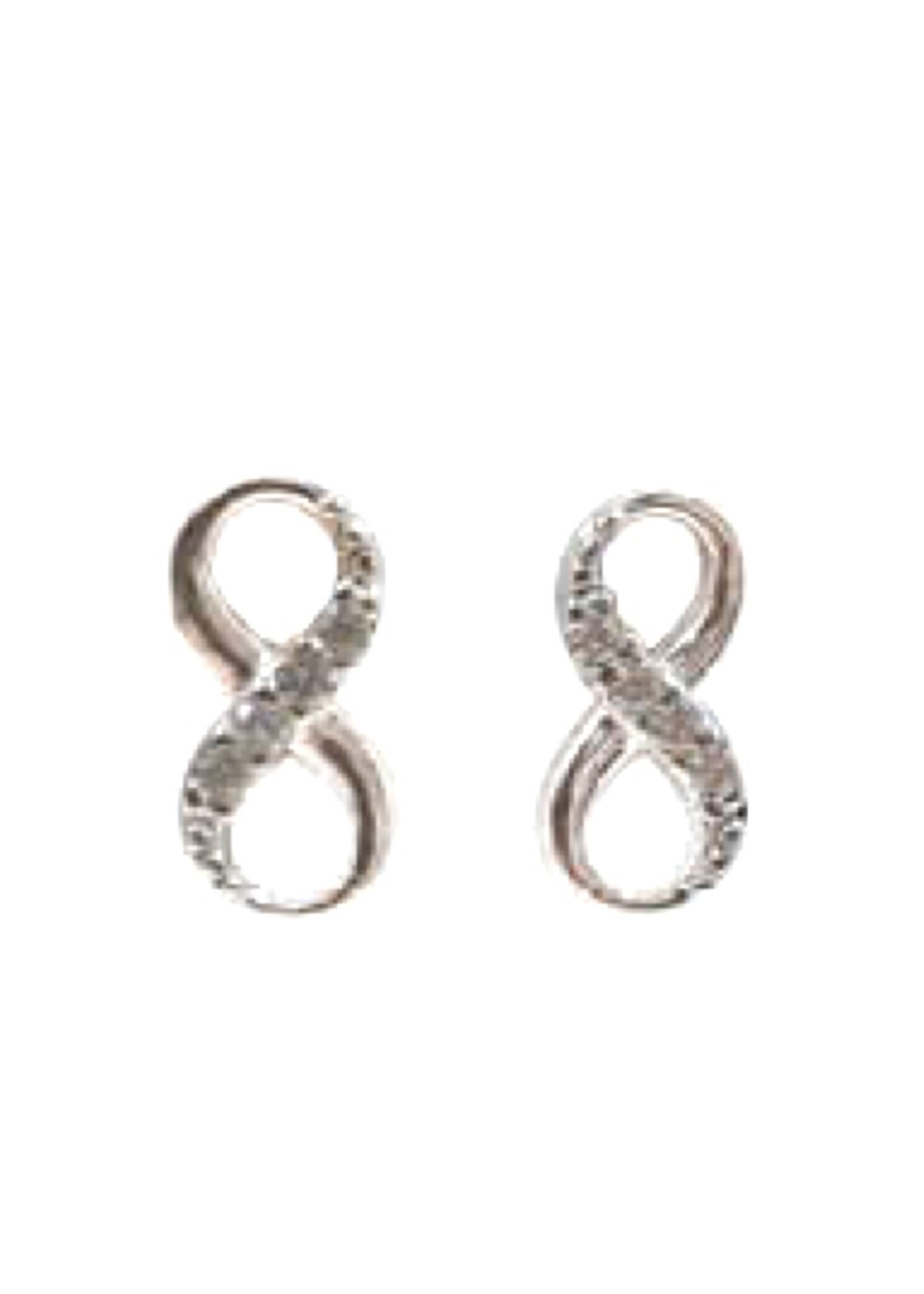 PARÉ Boucles d'oreilles Stud infini Or 10K