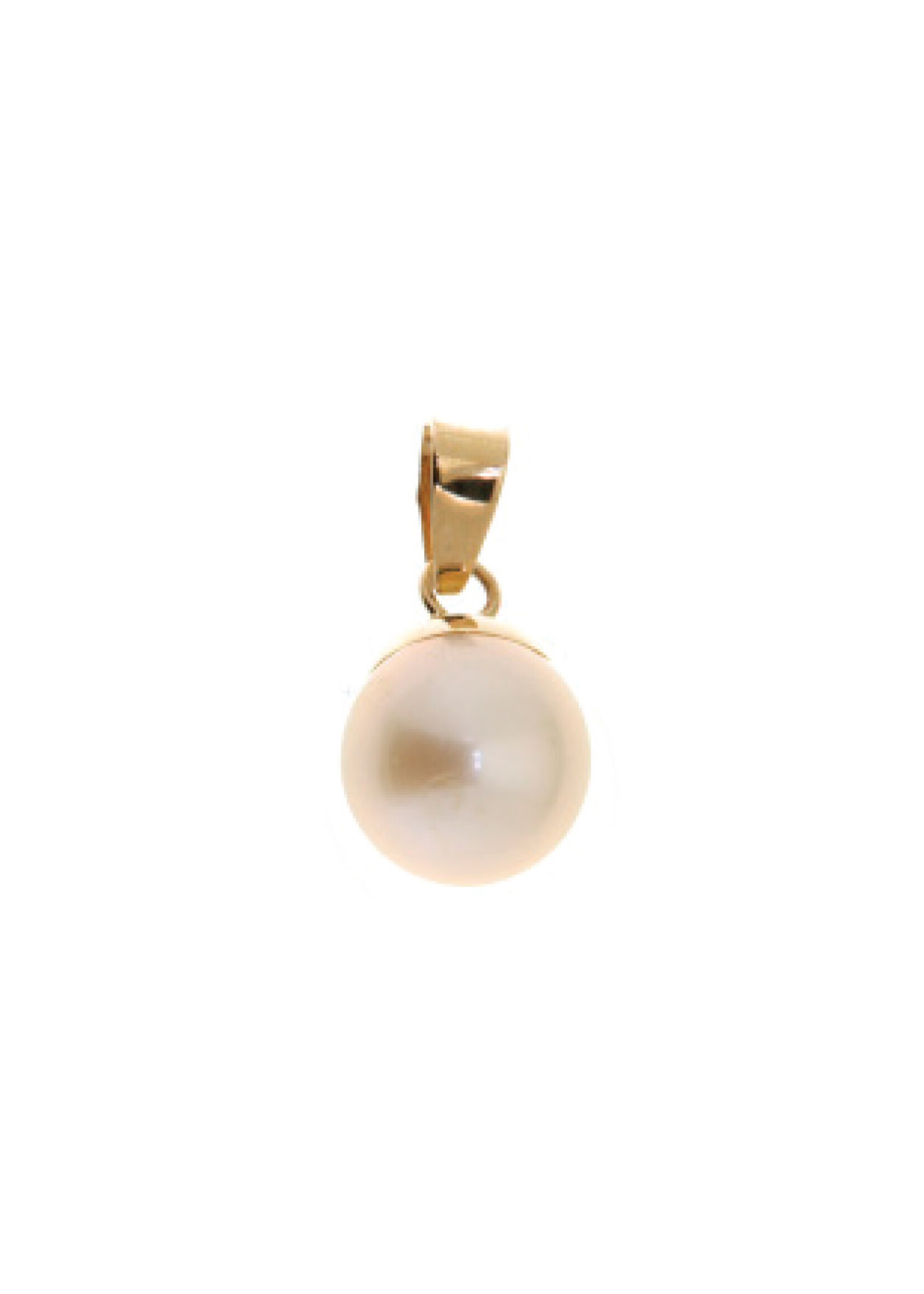 PARÉ Pendentif perle naturelle eau douce Or 10K