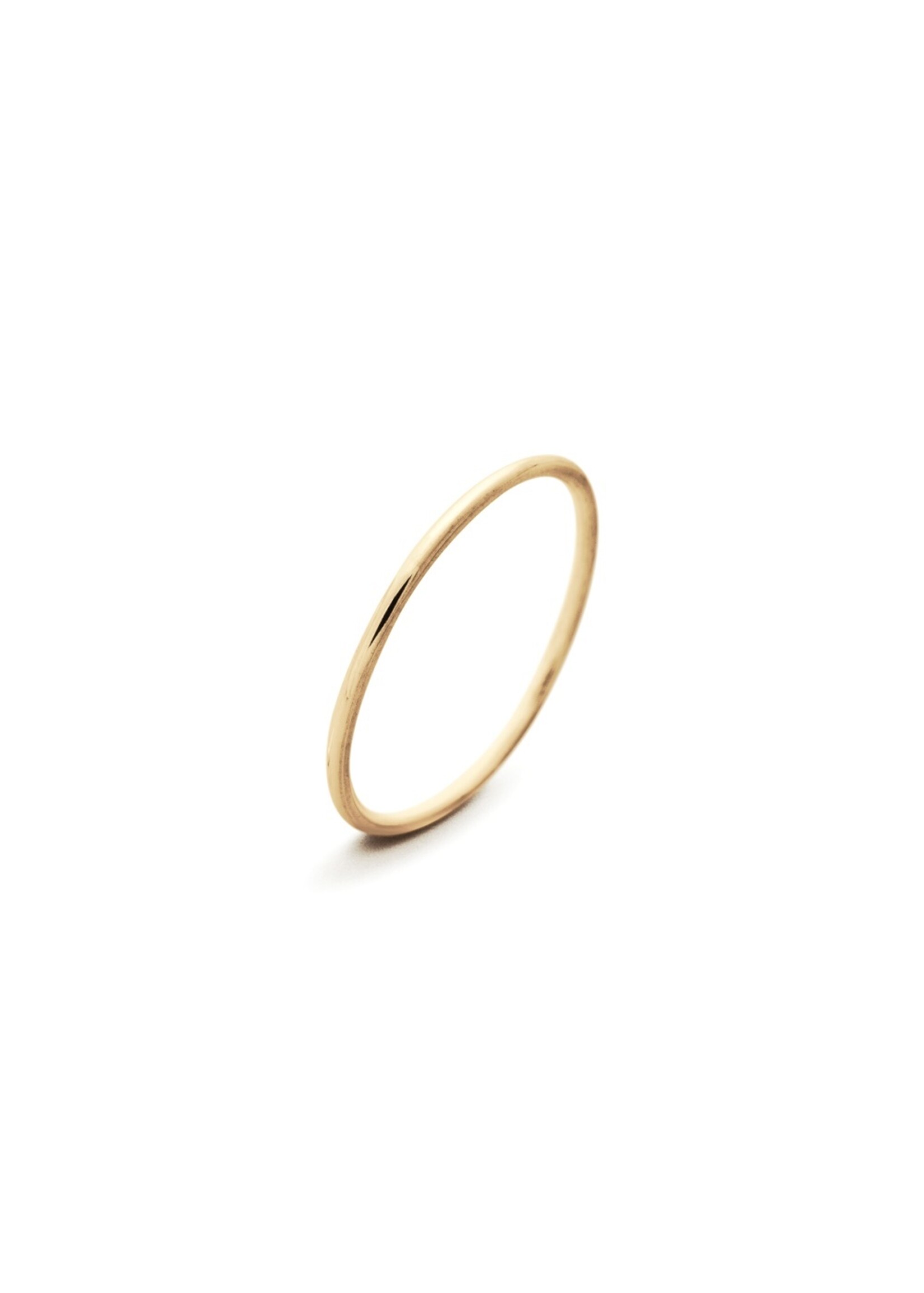 PARÉ Jonc fin "Stackable ring" Or 10K